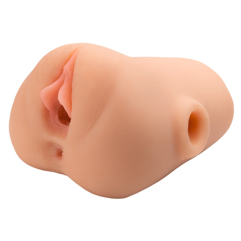 Double Pounder Vibrating - Masturbator in naturgetreuer Optik