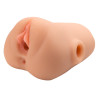 Double Pounder Vibrating - Masturbator in naturgetreuer Optik