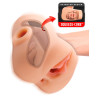 Double Pounder Vibrating - Masturbator in naturgetreuer Optik