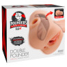 Double Pounder Vibrating - Masturbator in naturgetreuer Optik