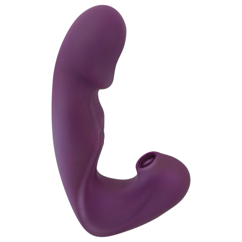 Javida 4 Function Vibrator - Vibrator mit Klopffunktion & Klitorissauger