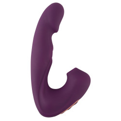 Javida 4 Function Vibrator - Vibrator mit Klopffunktion & Klitorissauger