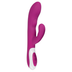 Javida Heating Vibe - Rabbitvibrator mit 2 Motoren