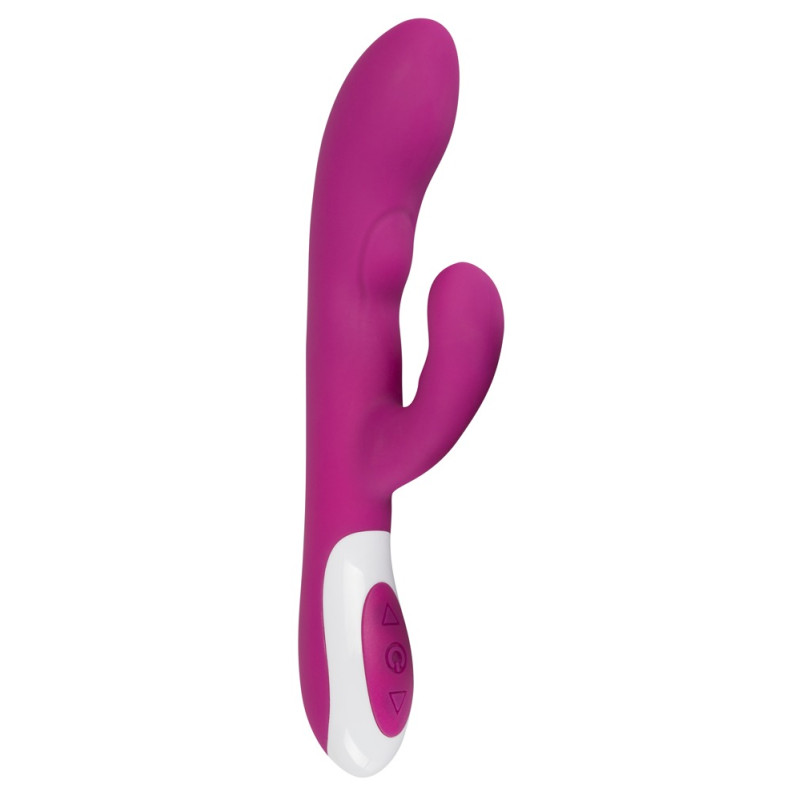 Javida Heating Vibe - Rabbitvibrator mit 2 Motoren