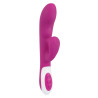 Javida Heating Vibe - Rabbitvibrator mit 2 Motoren