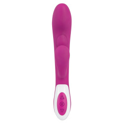 Javida Heating Vibe - Rabbitvibrator mit 2 Motoren