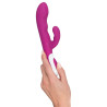 Javida Heating Vibe - Rabbitvibrator mit 2 Motoren