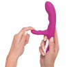 Javida Heating Vibe - Rabbitvibrator mit 2 Motoren