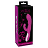Javida Heating Vibe - Rabbitvibrator mit 2 Motoren