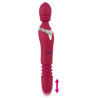Warming & Thrusting Vibe - Massagestab mit beweglichem Kopf und Stossfunktion