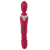 Warming & Thrusting Vibe - Massagestab mit beweglichem Kopf und Stossfunktion