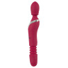 Warming & Thrusting Vibe - Massagestab mit beweglichem Kopf und Stossfunktion