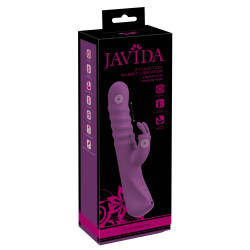 2 Function Rabbit Vibrator - Stossvibrator mit Klitoris-Stimulator