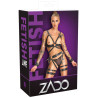 Mehrteiliges Bondage Harness-Set aus Leder