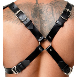 Brustharness aus Leder - Zado