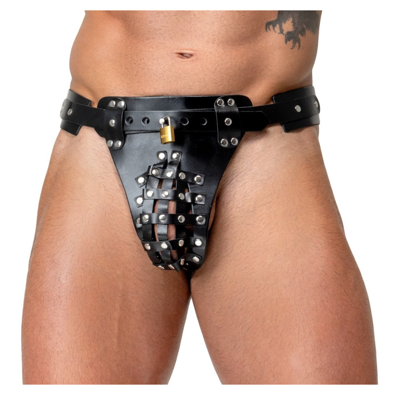 Herren Leder Jockstrap - Bondage & Fetisch Unterwäsche