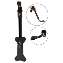 Le Paddel Hundeknochen - Handliches Leder-Paddel