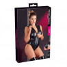 Wetlook Body mit langem Reissverschluss - Cottelli Collection