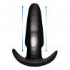 Thump-It Curved - Buttplug aus Silikon - Medium