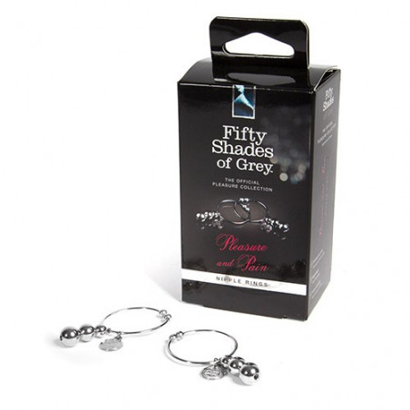 Fifty Shades of Grey - Pleasure and Pain Nipple Rings