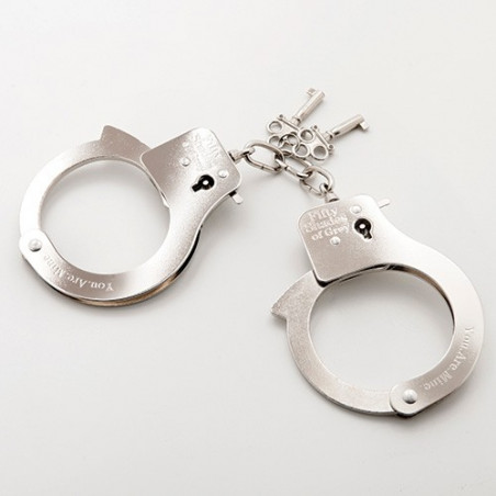 Fifty Shades of Grey - You Are Mine Metal Handcuffs