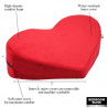 Love Heart Pillow - Bedroom Bliss