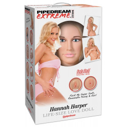 Hannah Harper - Lebensgrosse Liebespuppe, 3.3 Kg