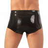 Latex Pants mit Penis & Hodenhülle - Schwarz