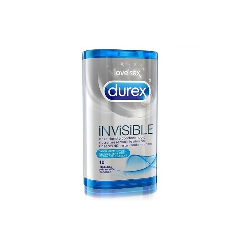Durex Invisible Extra Sensitive (10 Stück)