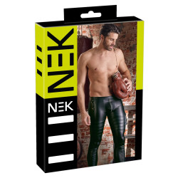 NEK Rockige Slim-Fit-Hose im Mattlook