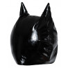 Cat-Look Kopfmaske aus Lack - Black Level