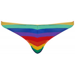 Svenjoyment - Bunter String mit Regenbogenfarben