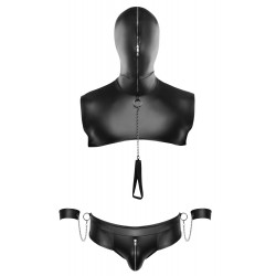 Svenjoyment Bondage Set mit Kapuzentop