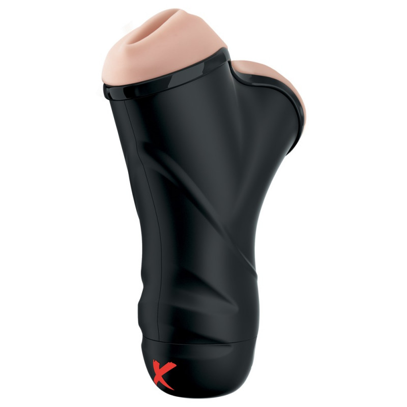 Double Penetration Vibrating Stroker