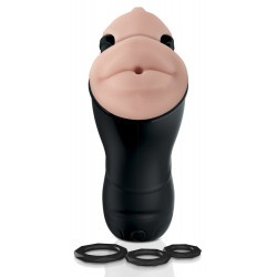 Double Penetration Vibrating Stroker