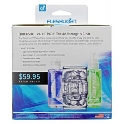 Fleshlight - Quickshot Vantage Combo Pack - 3-teiliges Set