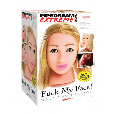Fuck My Face Blonde - Pipedream Extreme