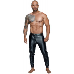 Treggings im Powerwetlook - Noir
