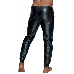 Treggings im Powerwetlook - Noir
