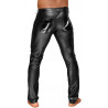 Enge Hose im Powerwetlook - Noir