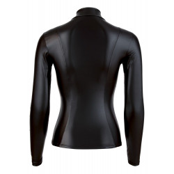 Top langarm Zip - Cottelli PARTY