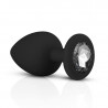 Analplugs aus Silikon mit Diamant - 3er Set | Online bestellen