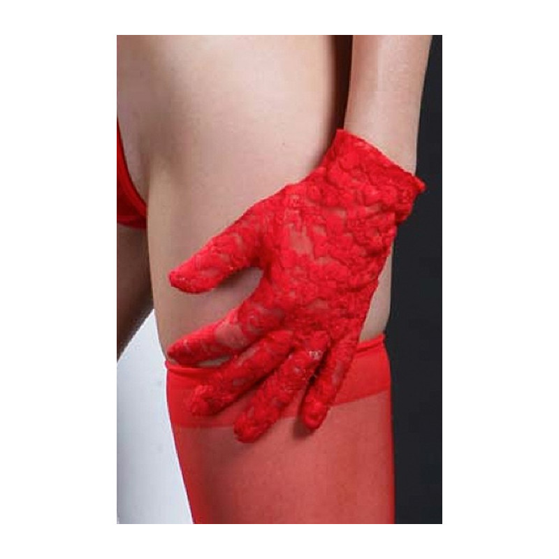 Spitzen-Handschuhe, kurz