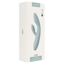 Chika Turquoise Grey - Rabbit Vibrator