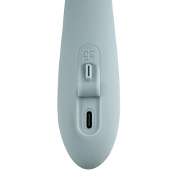 Chika Turquoise Grey - Rabbit Vibrator