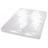 Bett Lack-Laken in Glanzoptik - 200 x 230 cm