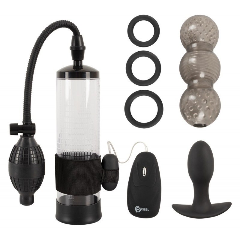training mit penispumpe Rebel Performance Set