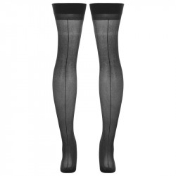 Strümpfe mit breitem Bund