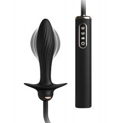 Auto-Throb Inflatable Vibrating Plug