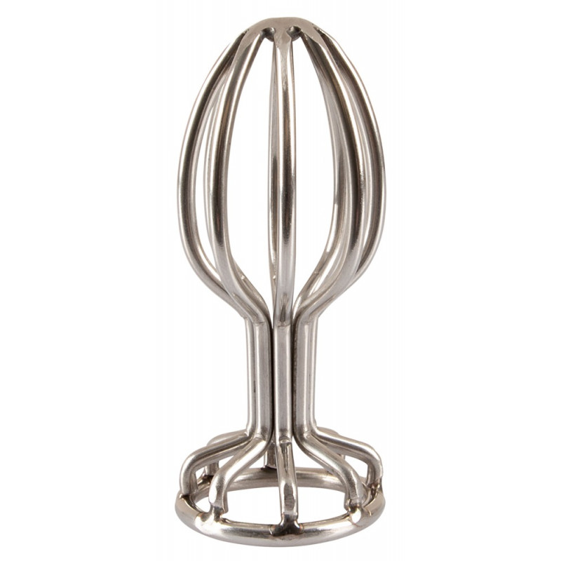 Metal Cage Butt Plug, 2.8 - Anos
